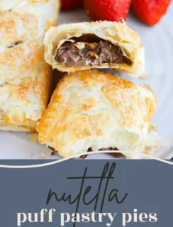 Nutella Puff Pastry Pies Pinterest Picture