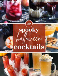 Halloween Cocktails Pinterest Image