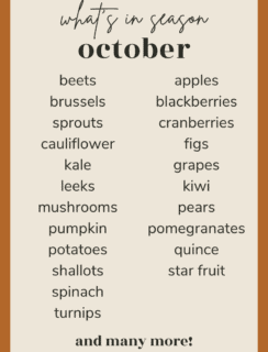 what's in season in october pinterest guide