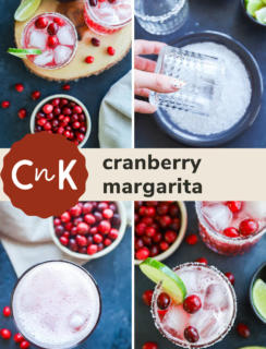 Cranberry Margarita Pinterest picture