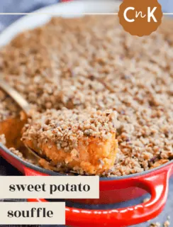 sweet potato souffle pin image