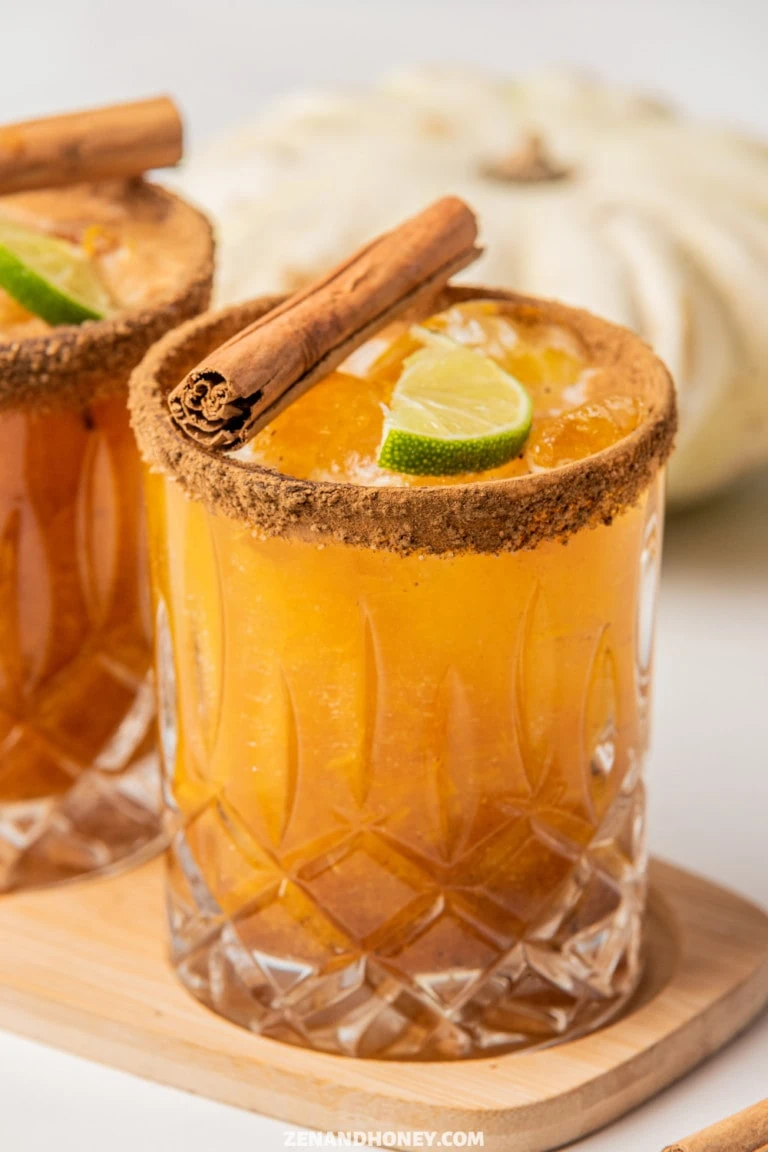 pumpkin spice margarita