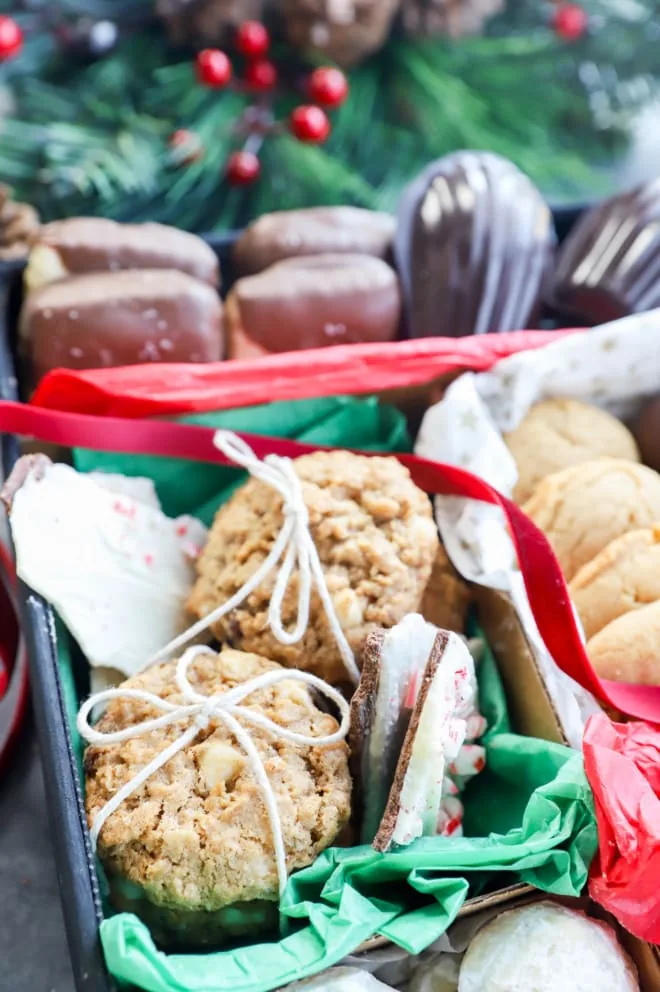 Stack of treats tied up with twine