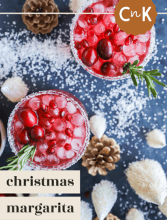 Christmas margarita pinterest image