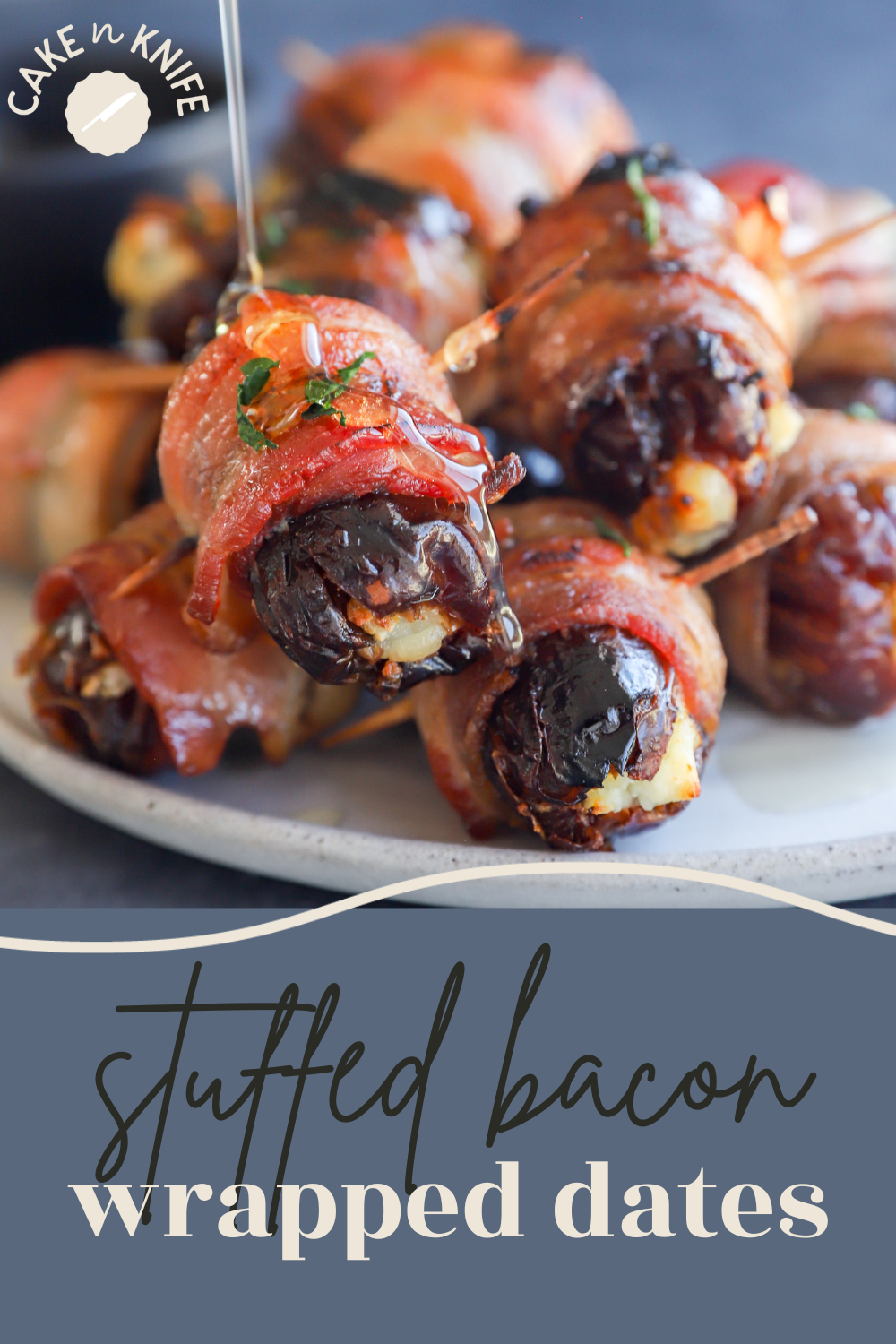 How To Make Bacon Wrapped Dates (With Goat Cheese)