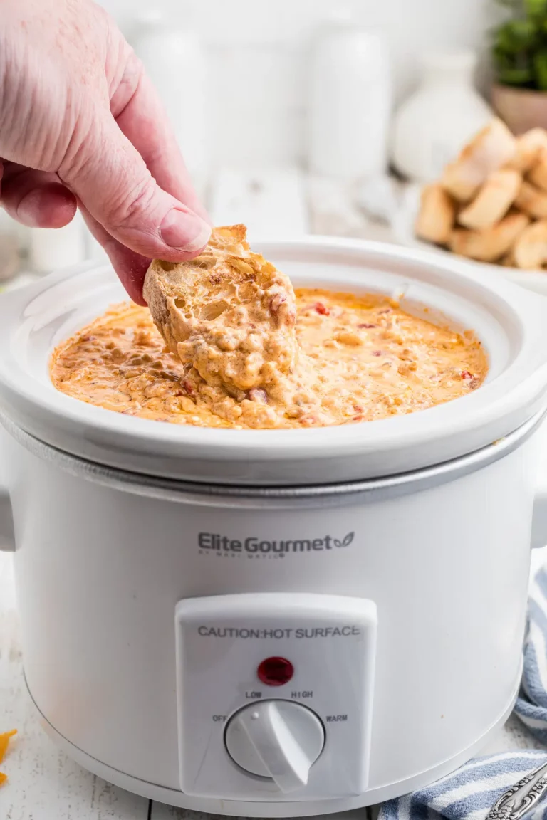 slow cooker pimento cheese dip