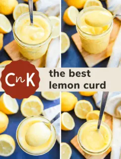 easy lemon curd recipe pinterest picture
