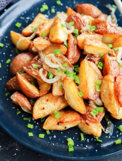 classic side dish recipe made with vegetables on a plate
