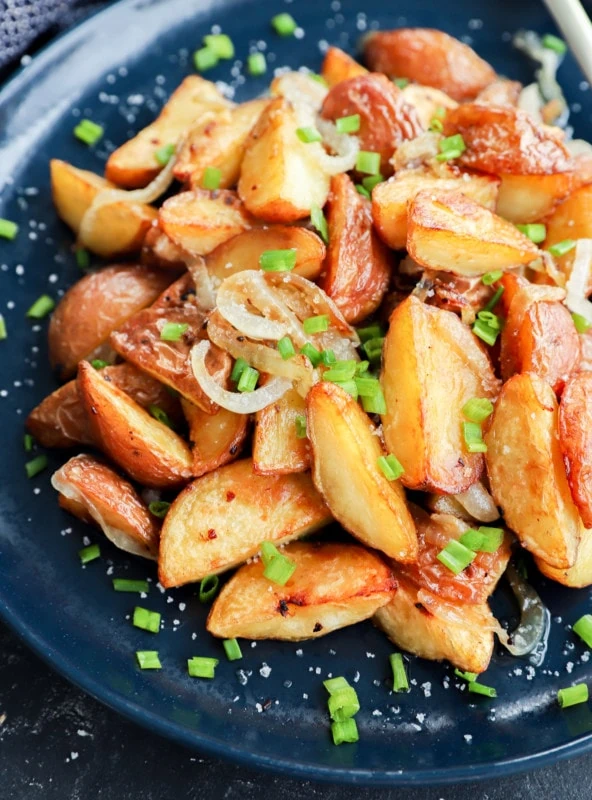 classic side dish recipe made with vegetables on a plate