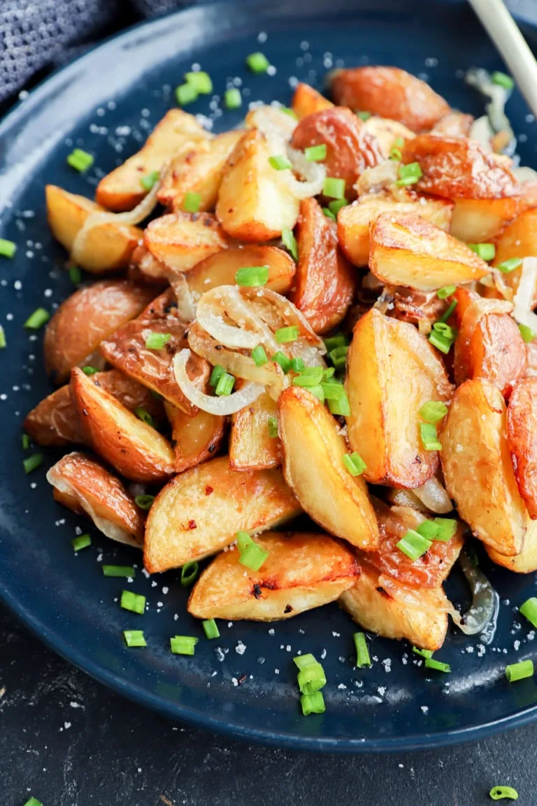 classic side dish recipe made with vegetables on a plate