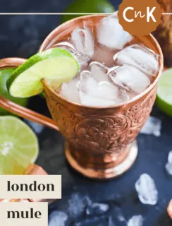 London mule cocktail pinterest image