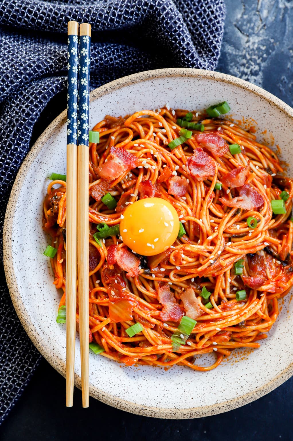 The Best Creamy Kimchi Udon Recipe | Cake 'n Knife