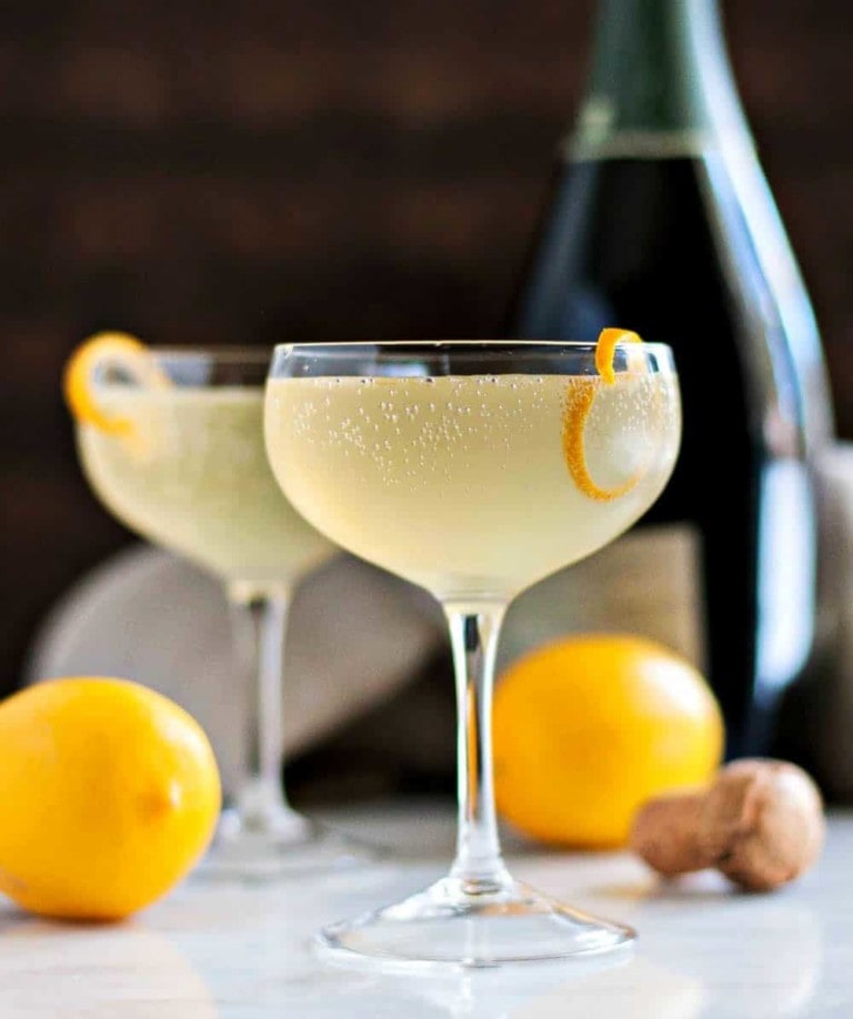 French 75 cocktail