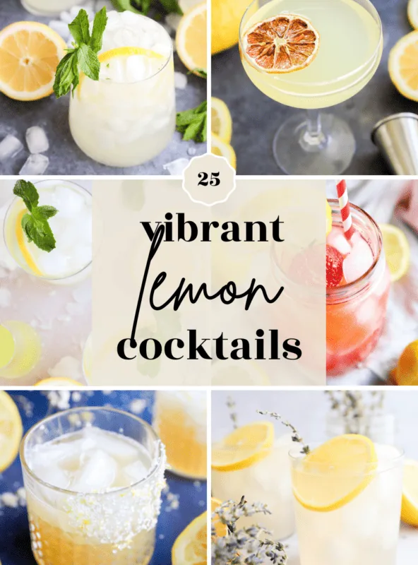 Lemon Cocktail Pinterest Picture