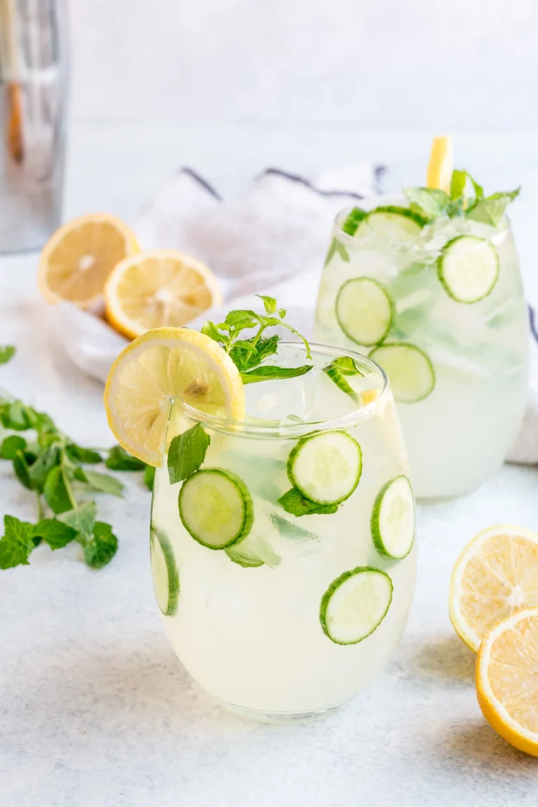 Cucumber Lemon Cocktail