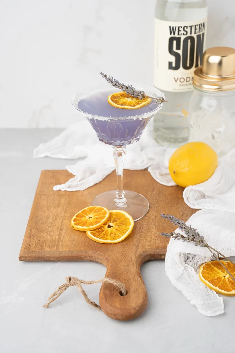 Lavender Lemon Drop Martini