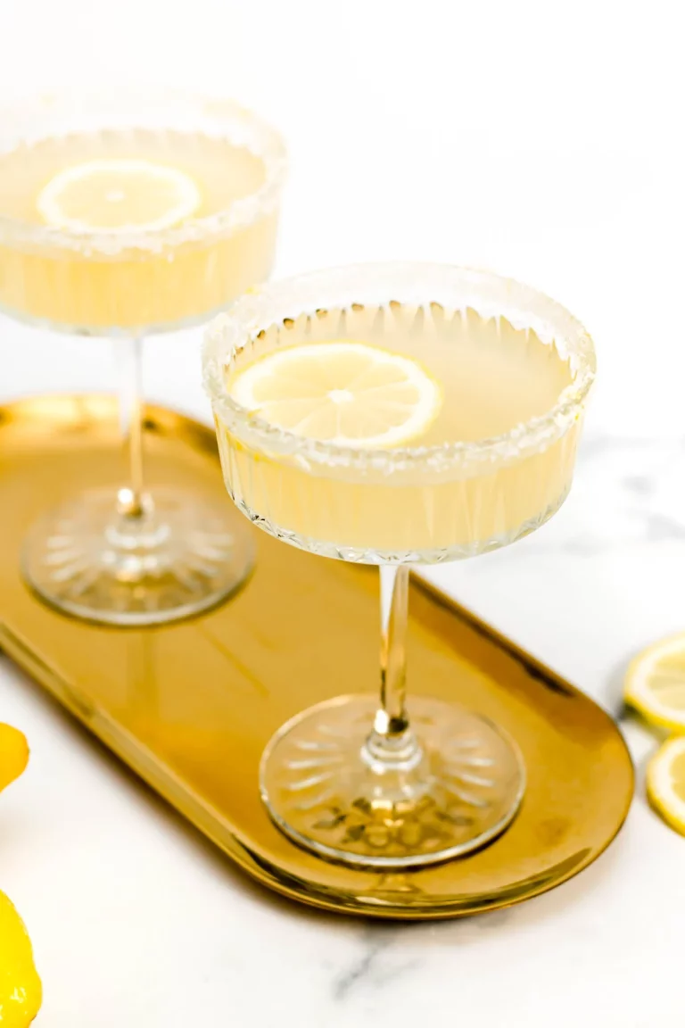 Lemon Drop Champagne Punch