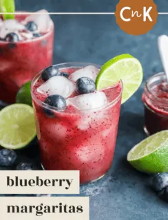 fresh blueberry margarita pinterest image