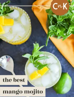 mango mojito pin image