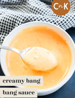 Bang bang shrimp sauce pinterest image