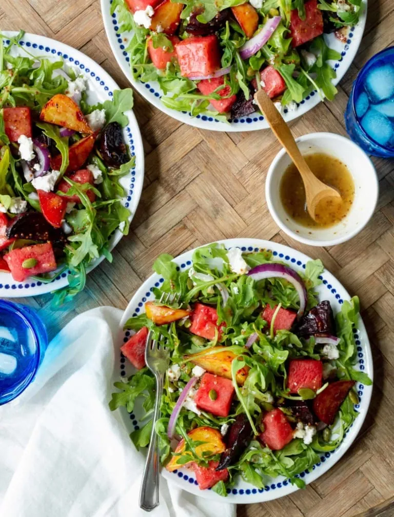 beet watermelon salad