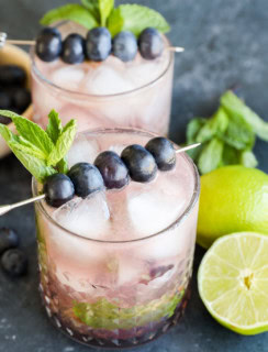 blueberry mojito social media horizontal image