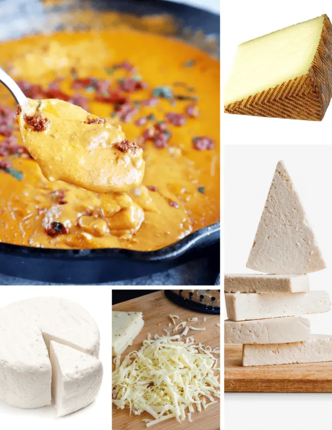 flavor cheeses to choose from collage for recipes