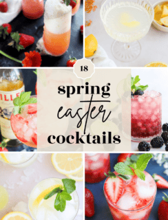 easter spring cocktails pinterest image