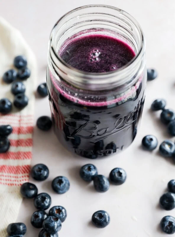 Blueberry Simple Syrup