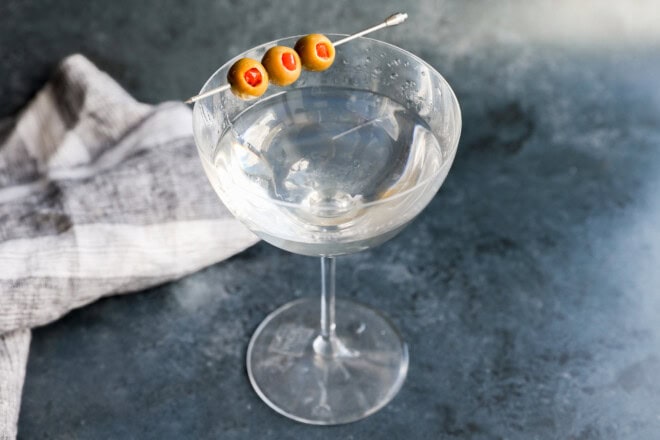 Gin martini social media image