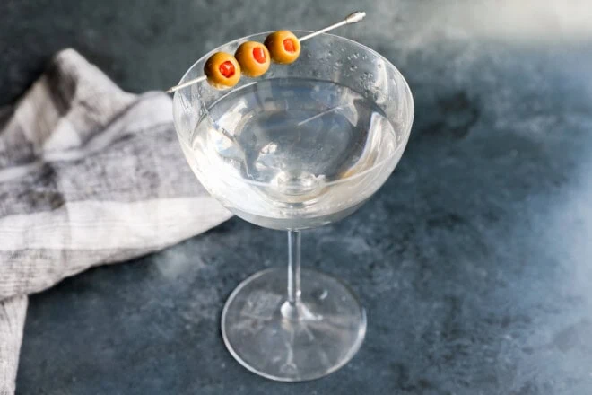 Gin martini social media image