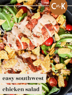 Southwest Chicken Salad pinterest image