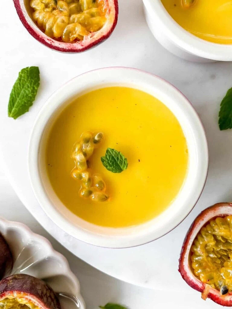 passion fruit posset