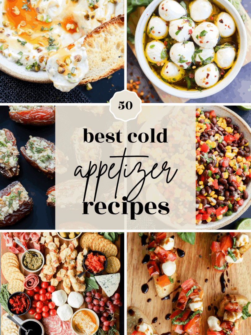 cold appetizer recipes pinterest image