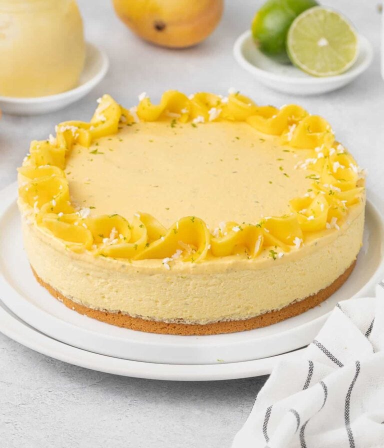 mango mousse cake