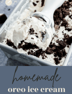 Oreo ice cream pinterest image