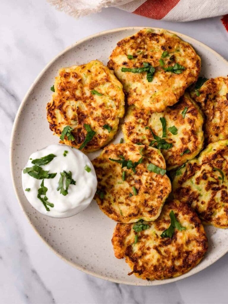 Italian Zucchini Latkes