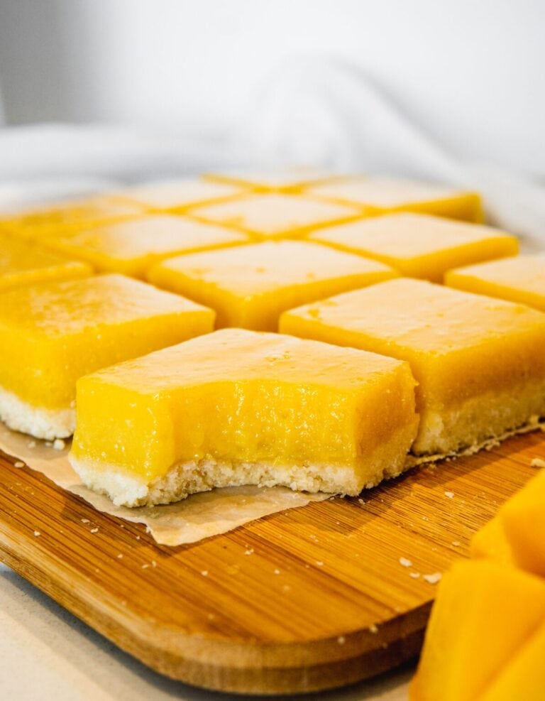 mango lemon squares